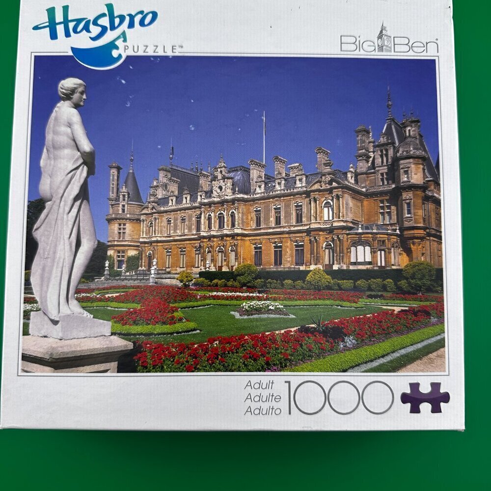 HASBRO 1000 PIECE PUZZLES "BUCKINGHAMSHIRE, ENGLAND" 20 1/8" x 26 3/8"